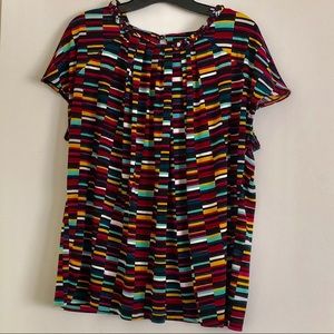 WORTHINGTON | MULTI-COLOR BLOUSE
